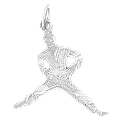 14K or 18K Gold Martial Arts Karate Pendant