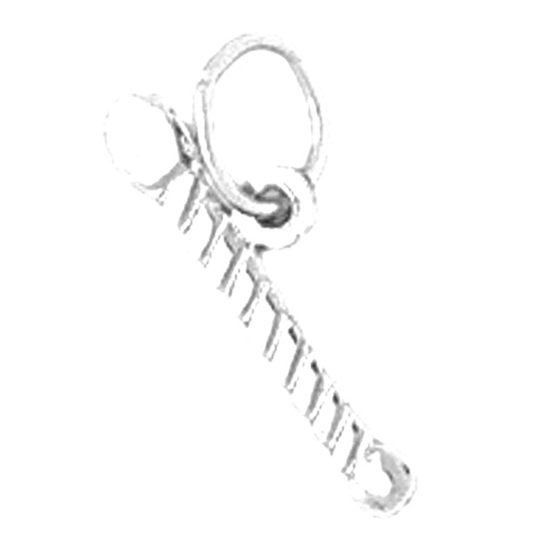 14K or 18K Gold Cheerleader Pendant