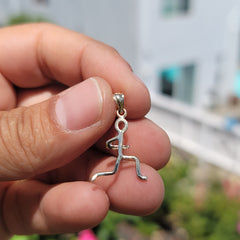 14K or 18K Gold Runner Pendant