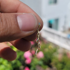 14K or 18K Gold Runner Pendant