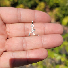 14K oder 18K Gold Läufer Anhänger