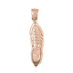 10K, 14K or 18K Gold 3D Tennis Shoes Pendant