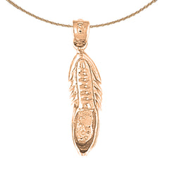 10K, 14K or 18K Gold 3D Tennis Shoes Pendant