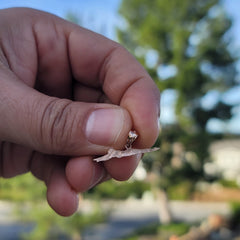 Schwimmeranhänger aus 14 Karat oder 18 Karat Gold