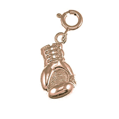 14K or 18K Gold Boxing Gloves Pendant