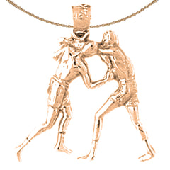 14K or 18K Gold Boxers Pendant