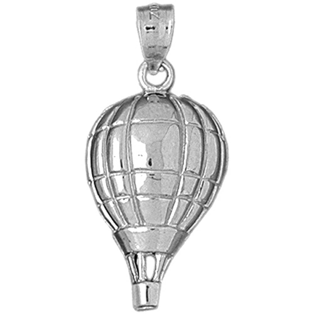 10K, 14K or 18K Gold Hot Air Balloon Pendant