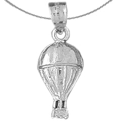 14K oder 18K Gold Heißluftballon Anhänger