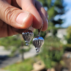 10K, 14K or 18K Gold Hot Air Balloon Pendant