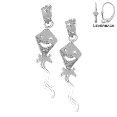 14K or 18K Gold Kite Earrings