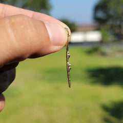 14K or 18K Gold 3-D, Moveable Scooter Pendant