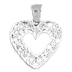 14K or 18K Gold Heart Pendant