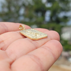 10K, 14K or 18K Gold Heart Pendant