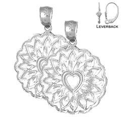 14K or 18K Gold Heart Earrings