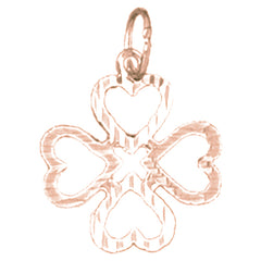 14K or 18K Gold Valentine Heart Pendant