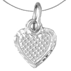 14K or 18K Gold Heart Pendant