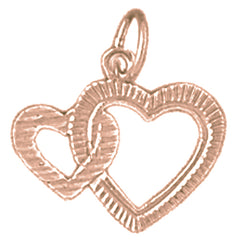 14K or 18K Gold Heart Pendant