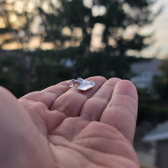 10K, 14K or 18K Gold Bulldozer Pendant