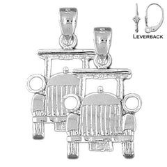 14K or 18K Gold Buggy Car Earrings