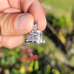 10K, 14K or 18K Gold Truck Pendant