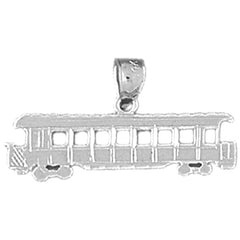 14K or 18K Gold Trolley Pendant