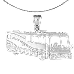 14K or 18K Gold RV Recreational Vehicle Pendant