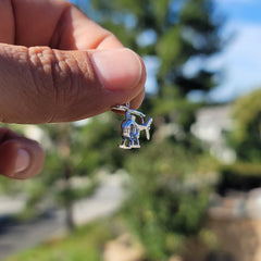 10K, 14K or 18K Gold Helicopter Pendant