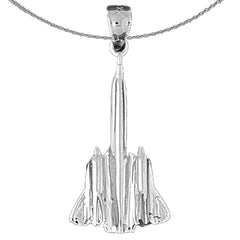 10K, 14K or 18K Gold Airplane Pendant