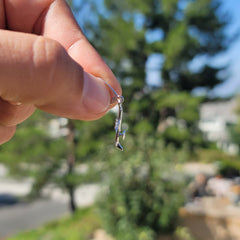 14K or 18K Gold Airplane Pendant