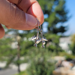 14K or 18K Gold Airplane Pendant