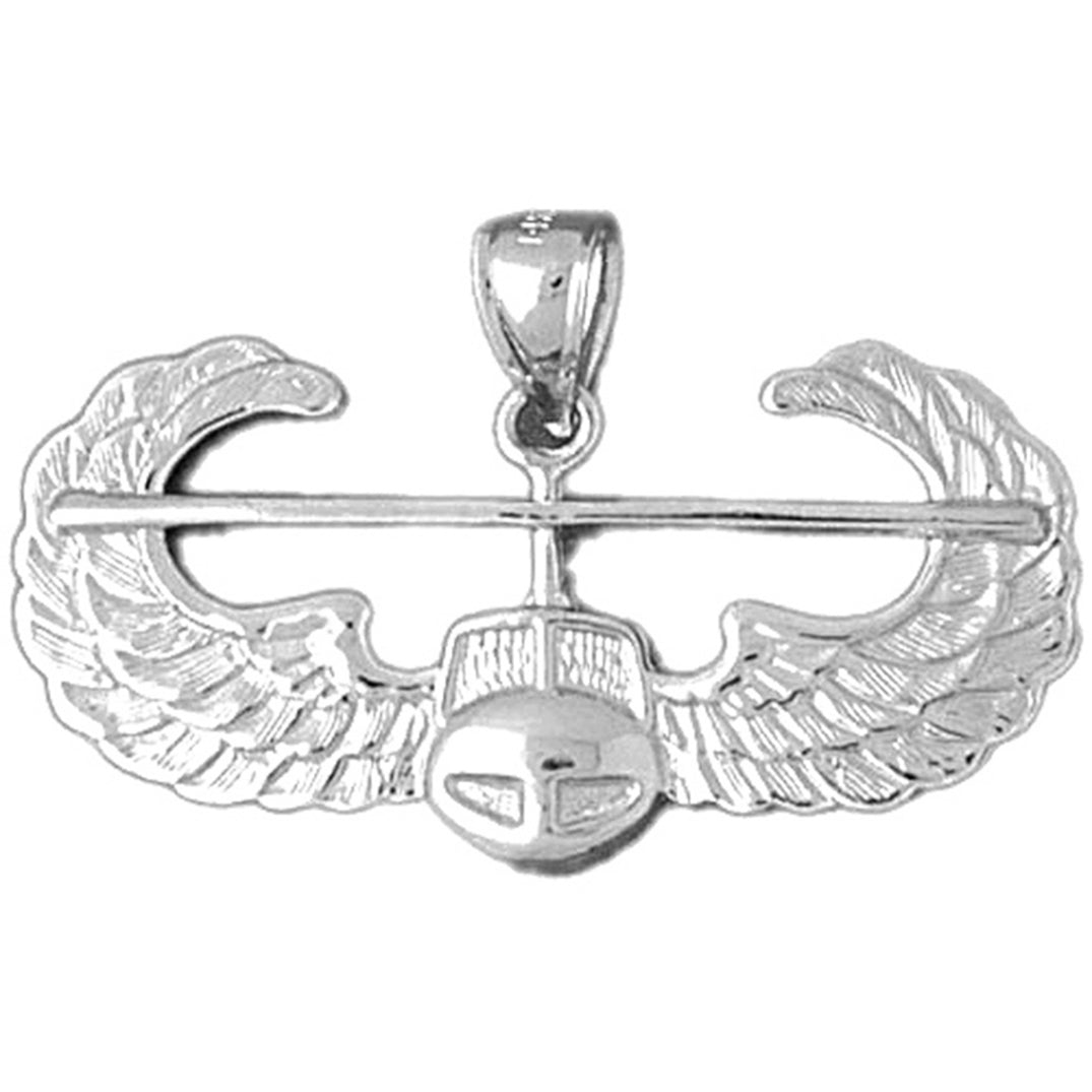 10K, 14K or 18K Gold United States Air Force Pendant