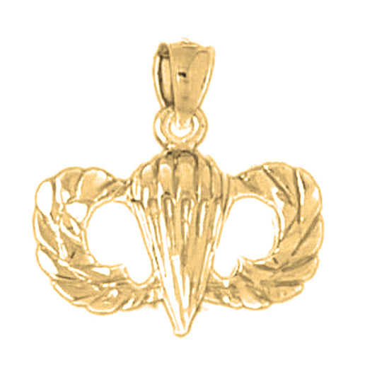 10K, 14K or 18K Gold United States Air Force Pendant