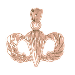 10K, 14K or 18K Gold United States Air Force Pendant