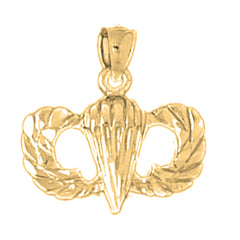 10K, 14K or 18K Gold United States Air Force Pendant