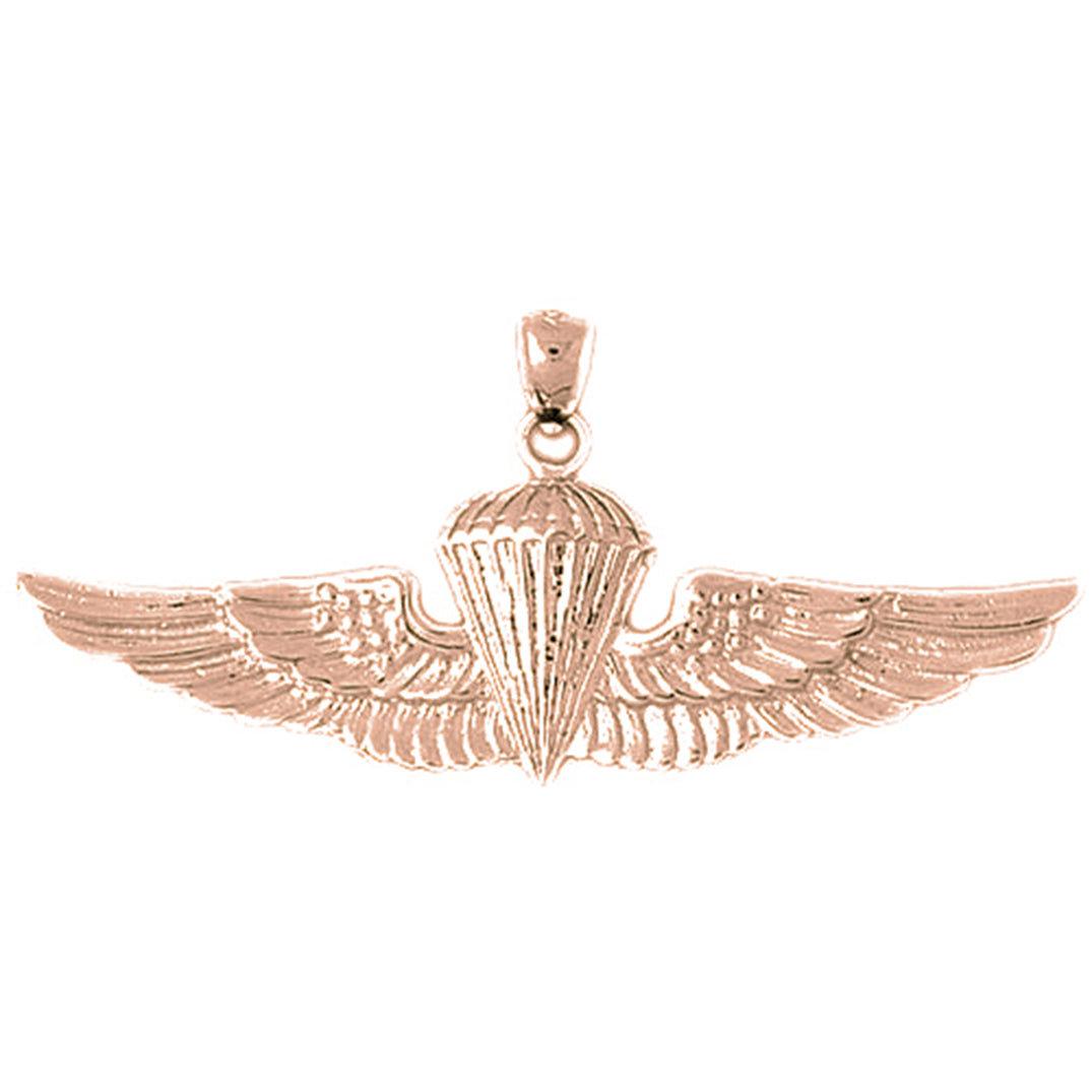 10K, 14K or 18K Gold United States Air Force Pendant