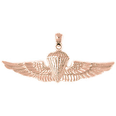 10K, 14K or 18K Gold United States Air Force Pendant
