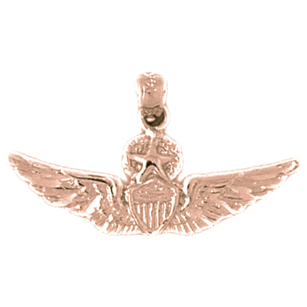 14K or 18K Gold United States Air Force Pendant