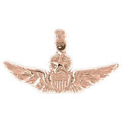 14K or 18K Gold United States Air Force Pendant