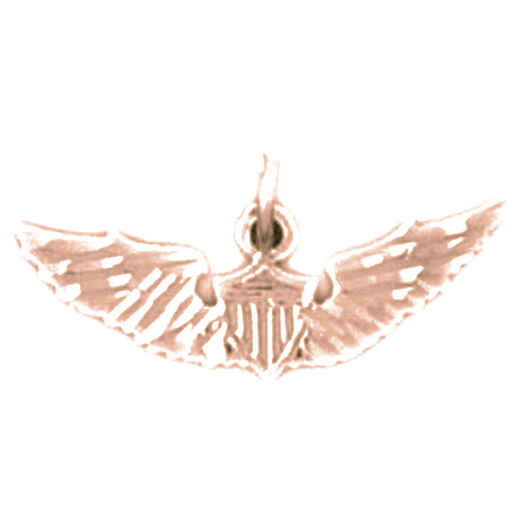 14K or 18K Gold United States Air Force Pendant