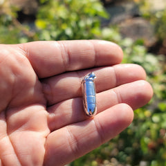 Colgante de bala 3D de oro de 10K, 14K o 18K