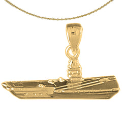 Colgante Submarino de Oro de 10K, 14K o 18K