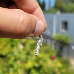 Revolver-Anhänger aus 10 Karat, 14 Karat oder 18 Karat Gold