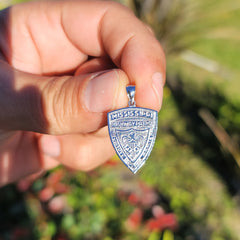 10K, 14K or 18K Gold Mississippi Highway Patrol Pendant