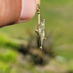 10K, 14K oder 18K Goldanhänger des Sheriffs des Staates Florida