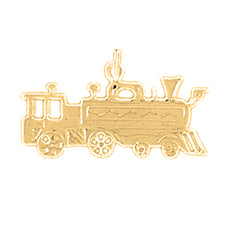 14K or 18K Gold Fireman's Ladder Pendant