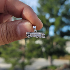14K or 18K Gold Fire Truck Pendant
