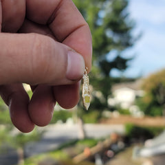 Anhänger mit Polizeiabzeichen aus 10 Karat, 14 Karat oder 18 Karat Gold