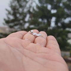 14K oder 18K Gold MD Arzt Anhänger