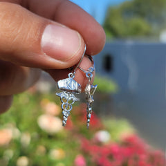 14K oder 18K Gold RN Registered Nurse Anhänger