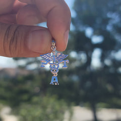 14K or 18K Gold P.T.A. Physical Therapist Assistant Pendant